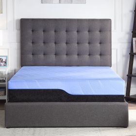 Bridgevine Home 12 inch Cal King Size 5-Layer Hybrid Latex Foam and Coil Adult Mattress