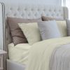 Luxurious Viscose from 100% Bamboo 4-Piece Sheet Set , Oeko-TEX Certified, Queen - CrÃ¨me