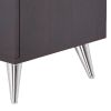 Espresso 2-Drawer Rectangular Accent Table