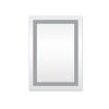 Frameless Rectangular LED Light Bathroom Vanity Mirror